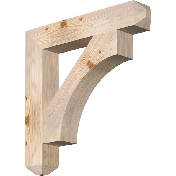 Ekena Millwork Westlake Craftsman Smooth Bracket, Douglas Fir, 5 1/2"W x 34"D x 34"H BKT06X34X34WTL04SDF - main